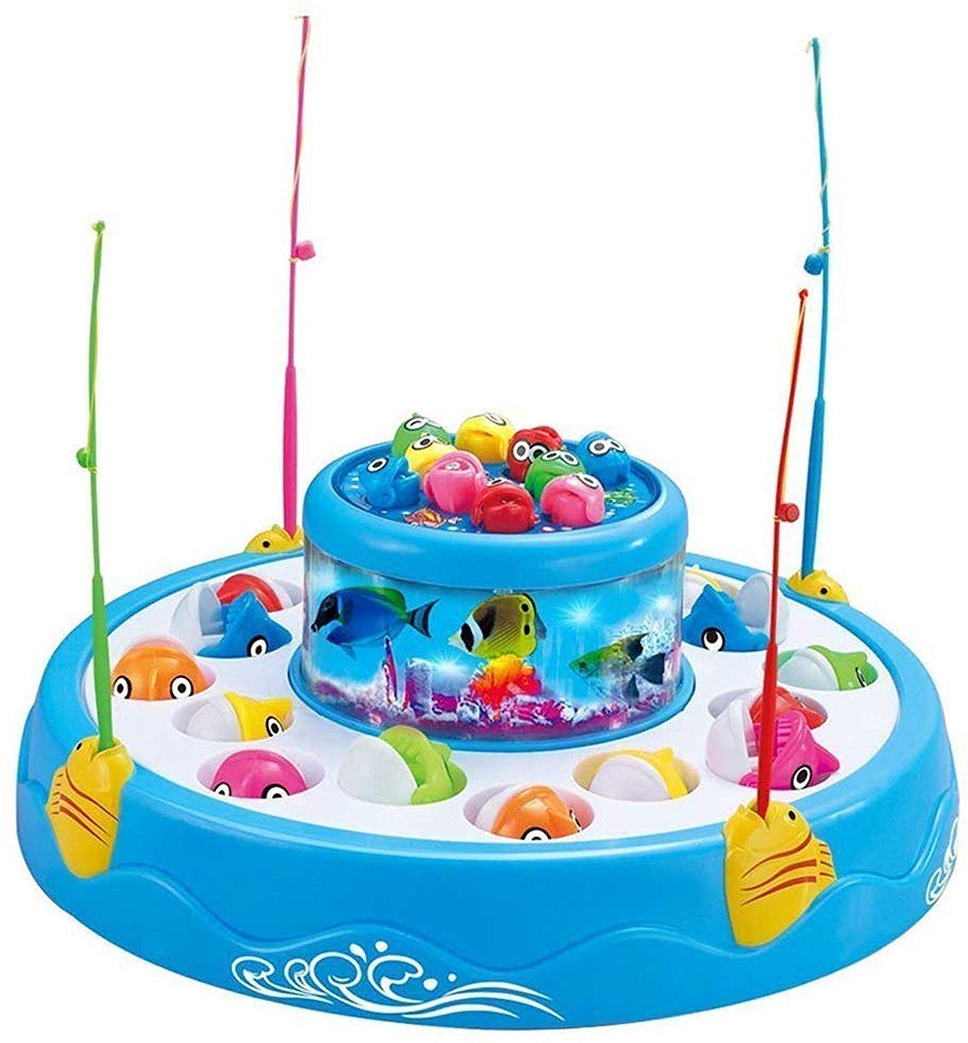 LONGMIRE Fishing Fish-catching Game with Music and Light Function (Multi Color) Go Go Fish Catching Game 3, 4, 5 Years Old (B08ZHRZ4X8) Amazon Price History, Amazon Price Tracker