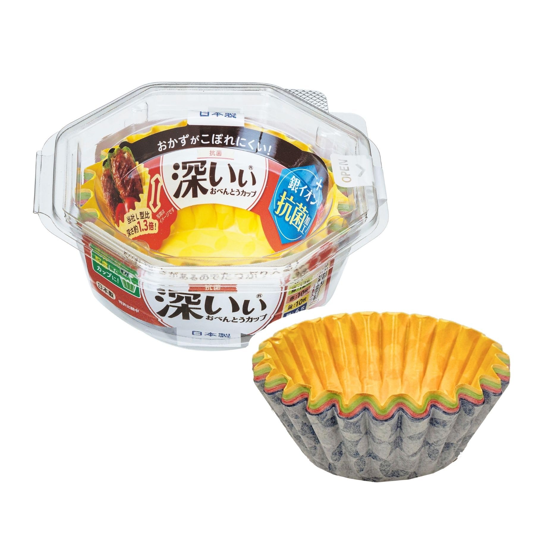 Amazon.co.jp: 東洋アルミ お弁当 おかずカップ L 38枚入 深型 日本製