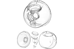 Bellababy Breast Pump Parts Flange Shield 24mm Duckbill Valve Silicone Diaphragm Linker...