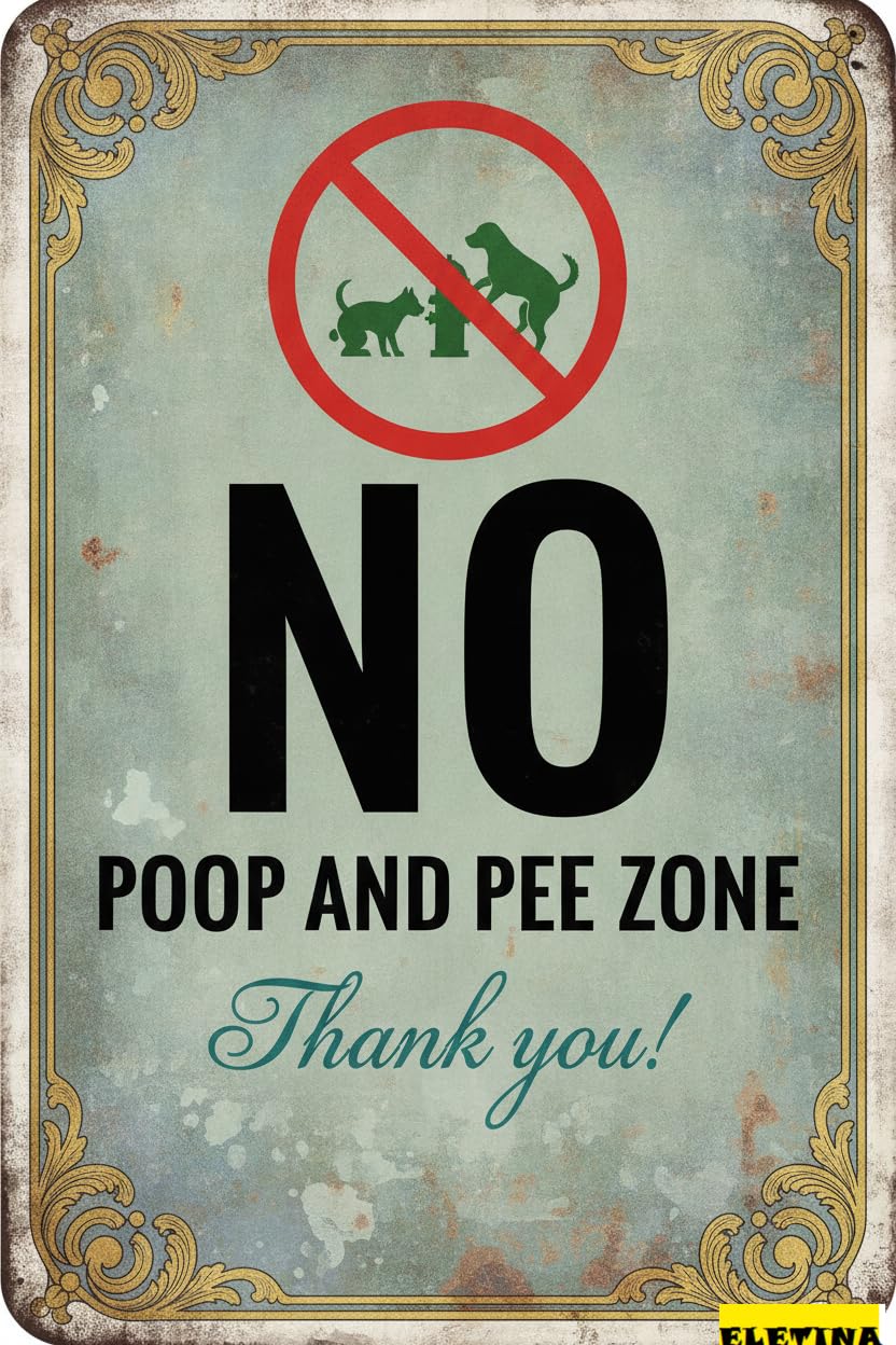 Tin Sign for Man Cave Warning I Can Make It To The Fence In 2.8 Seconbs Metal - Ger Shepherd Warning Outdoor & Indoor Aluminum 8x12in Can You Tin Private Property Decorative