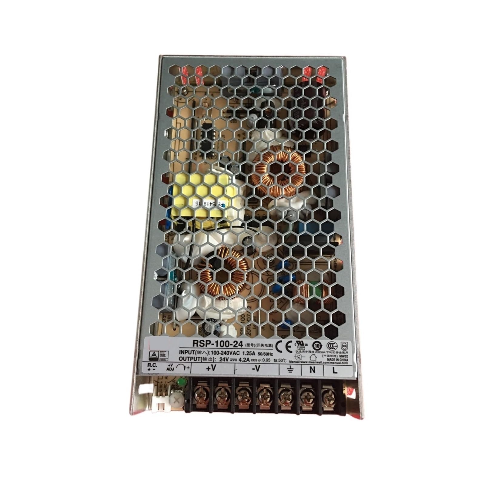 XDDQWSWA RSP-100-3.3/5/7.5/12/13.5/15/24/27/48 100W Single Group Output Power Supply(RSP-100-15V)
