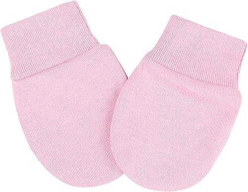 Miniatura 3 de Mittens and Caps for Newborn Baby Girls Set Hospital Hat Beanie Infant Hats with Bow for 0-6 Months