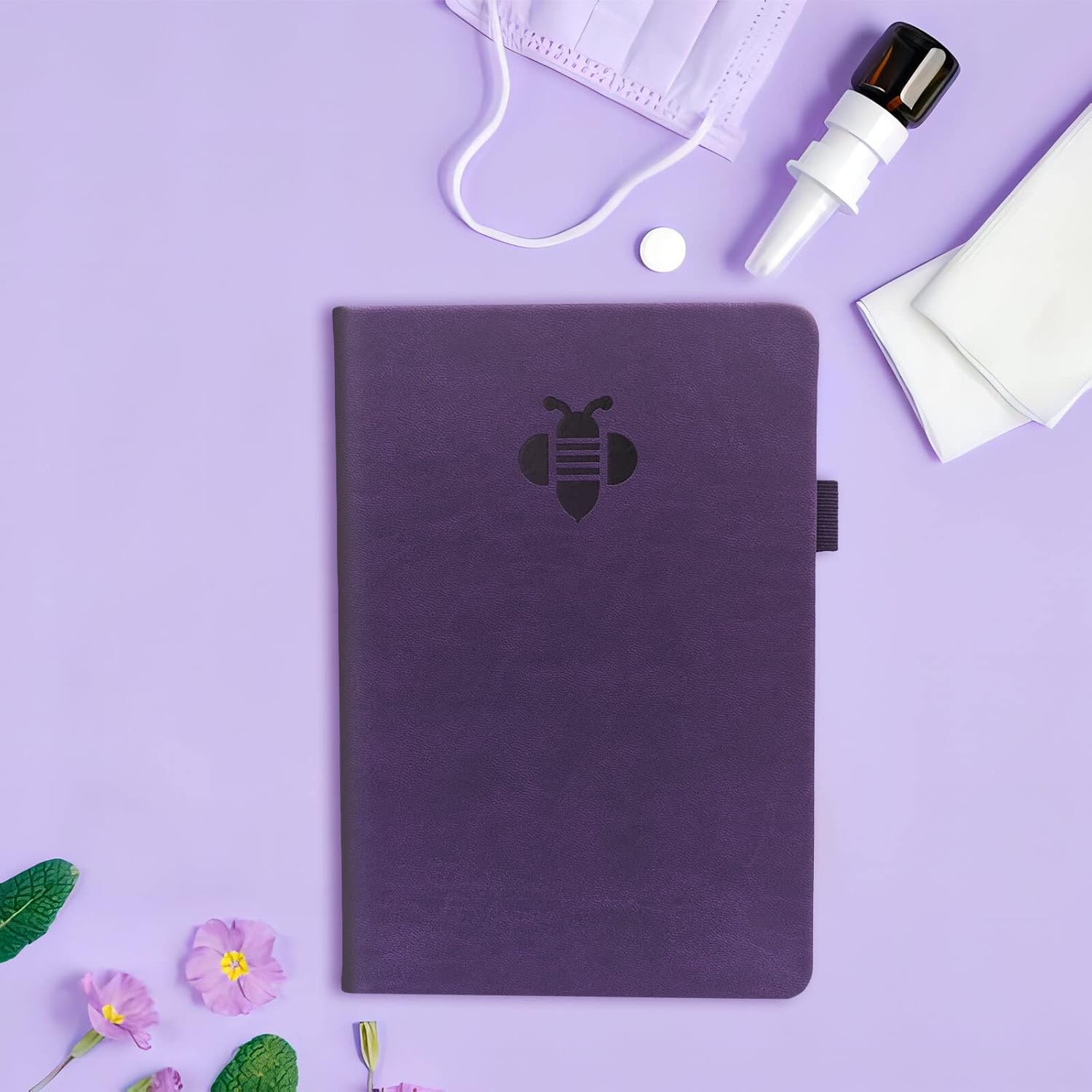 KUMEER Check Register – Elegant Check Registers for Personal Checkbook with Check & Transaction Registers, Hardcover Checkbook Log 5.2x7.6" (Purple) : Office Products
