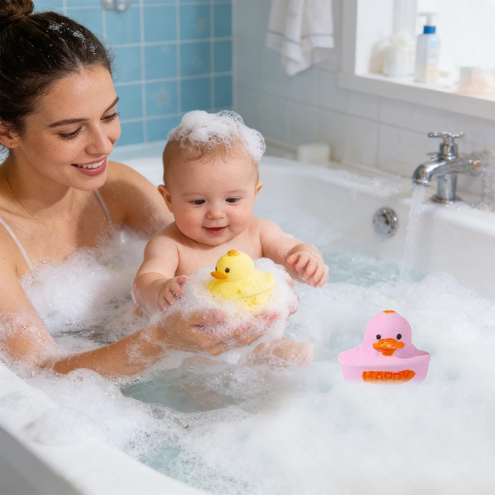 Juego de Bolas de Baño para Niños 12 piezas de juguetes acuáticos