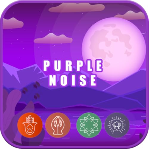 Purple Noise Dreamscape: vídeos relaxantes e áudio calmante para sono, meditação e alívio do estress