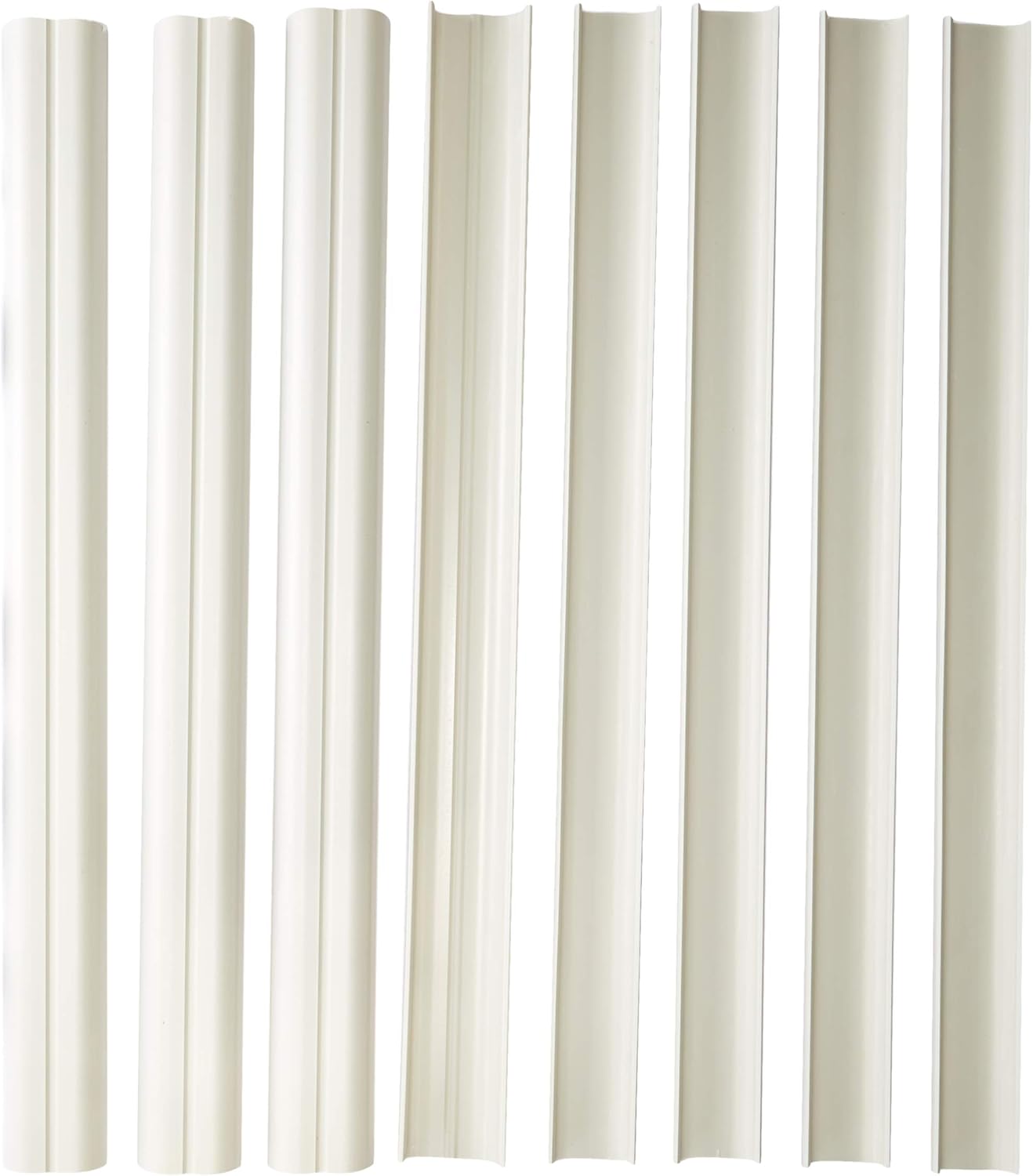 Senville SENLC-6M 20 Ft. Decorative Line Set Cover Kit for Mini Split Air Conditioners 3"
