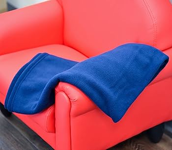 Amazon.co.jp: Angeles マイクロフリースブランケット ブルー