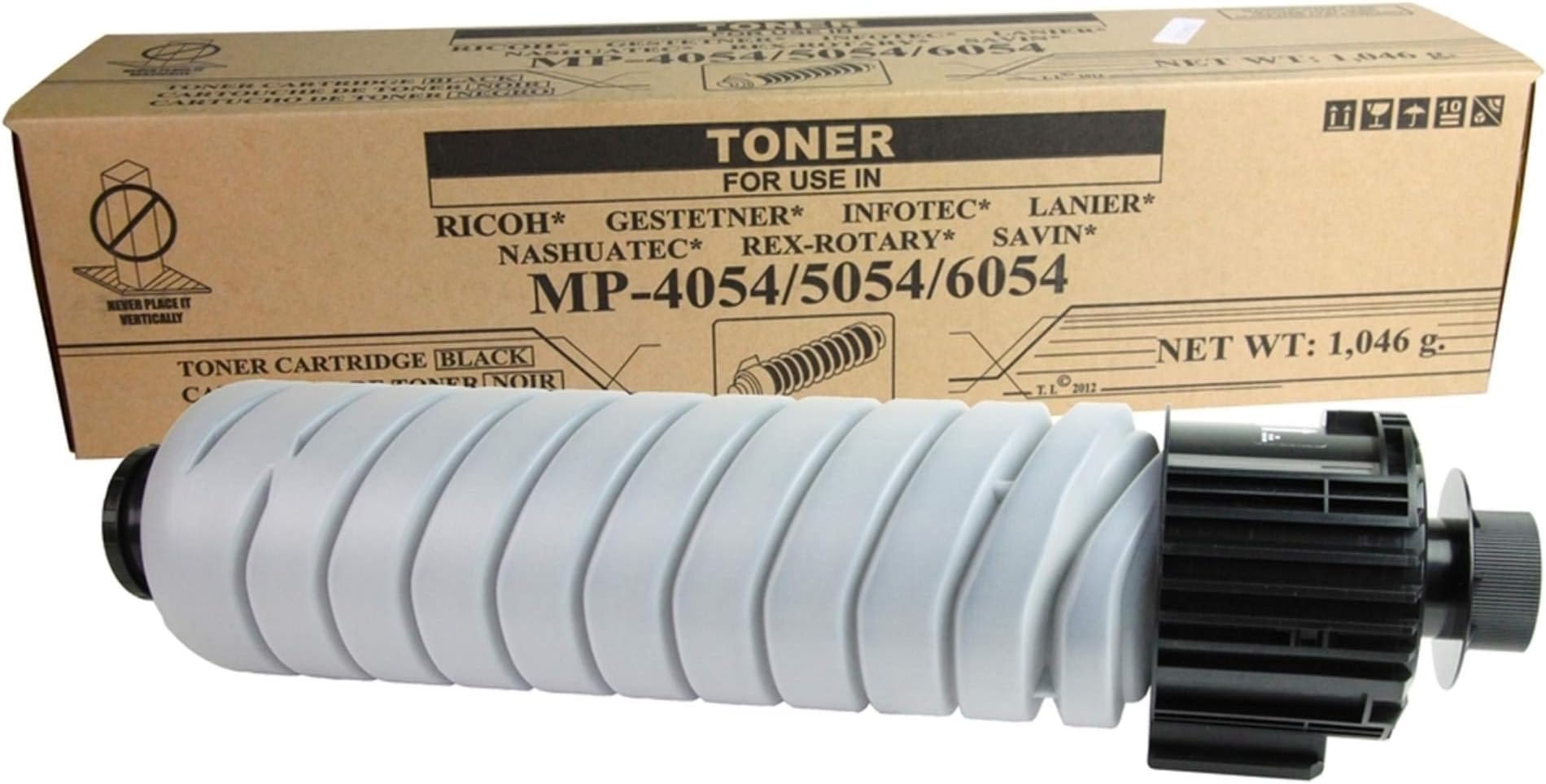 Technica Brand Compatible MP6054, 841999, 842126 Black Toner Cartridge For Use In Aficio MP4054, MP4055, MP5054, MP5055, MP6054, MP6055, IM4000, IM5000, IM6000 - 37,000 Pages @ 5% Coverage