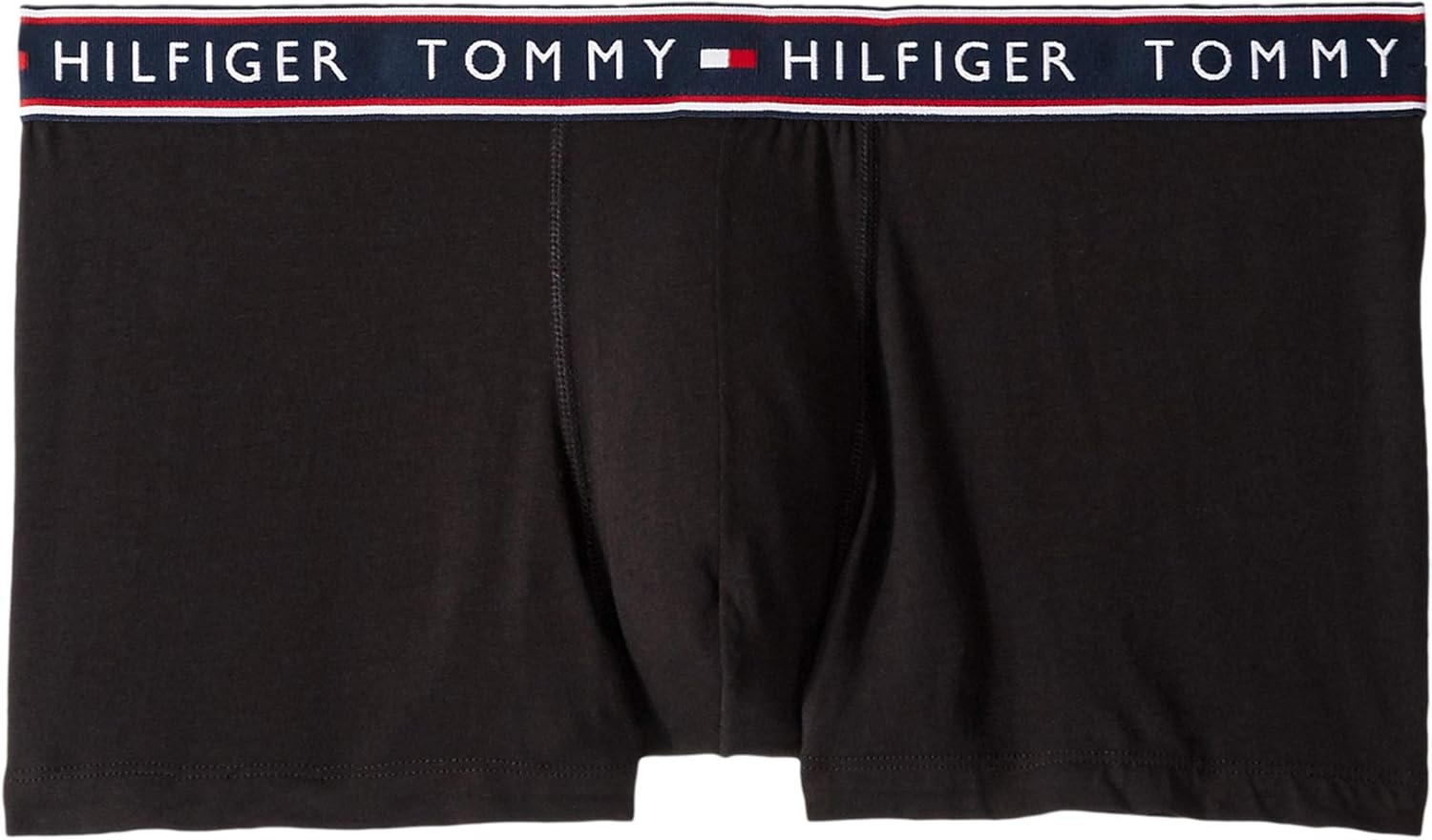 Tommy Hilfiger Men's Underwear Cotton Stretch 3-Pack Trunk