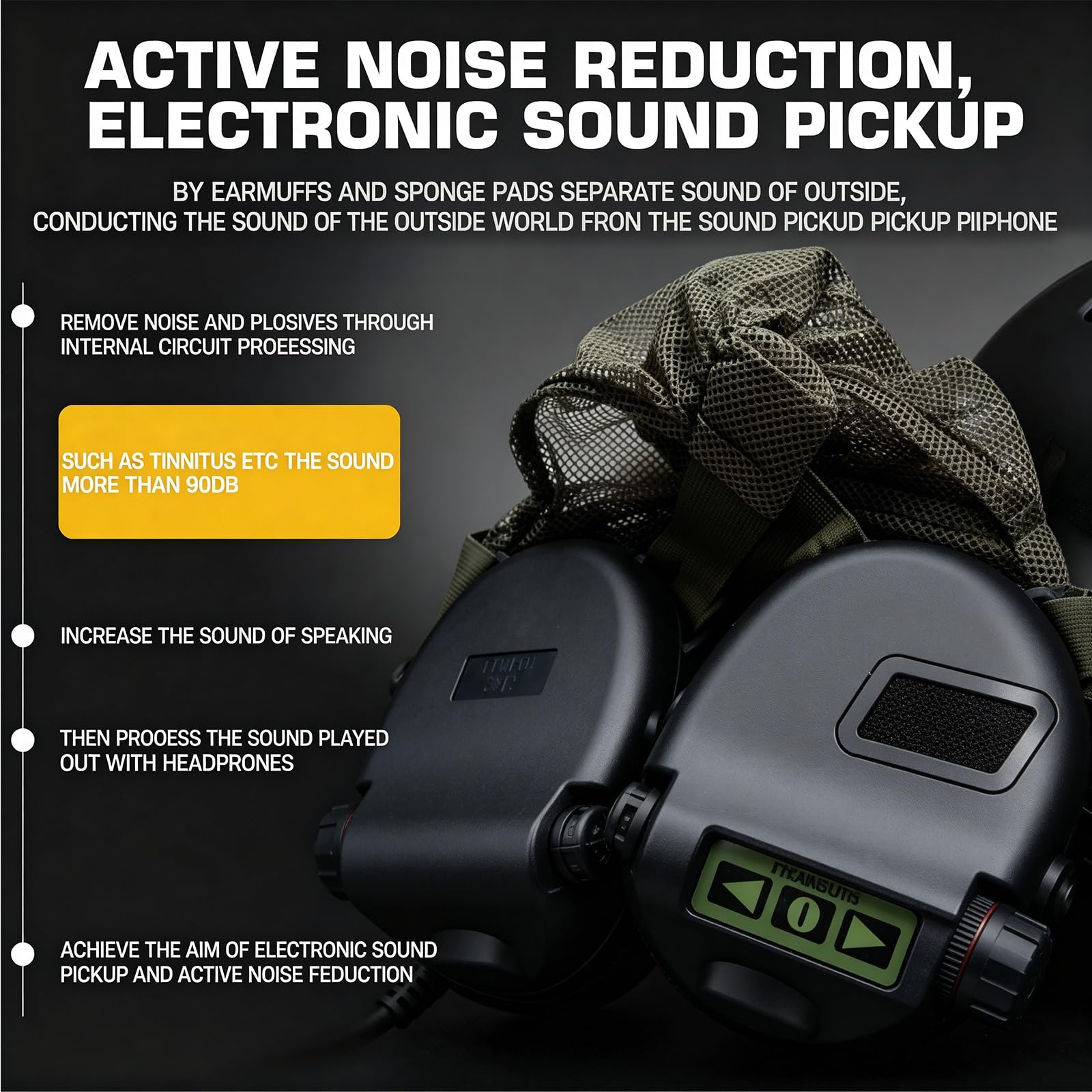 Amazon | ロシア軍仕様 6M2ヘッドセット：集音・ノイズ低減機能、EMR