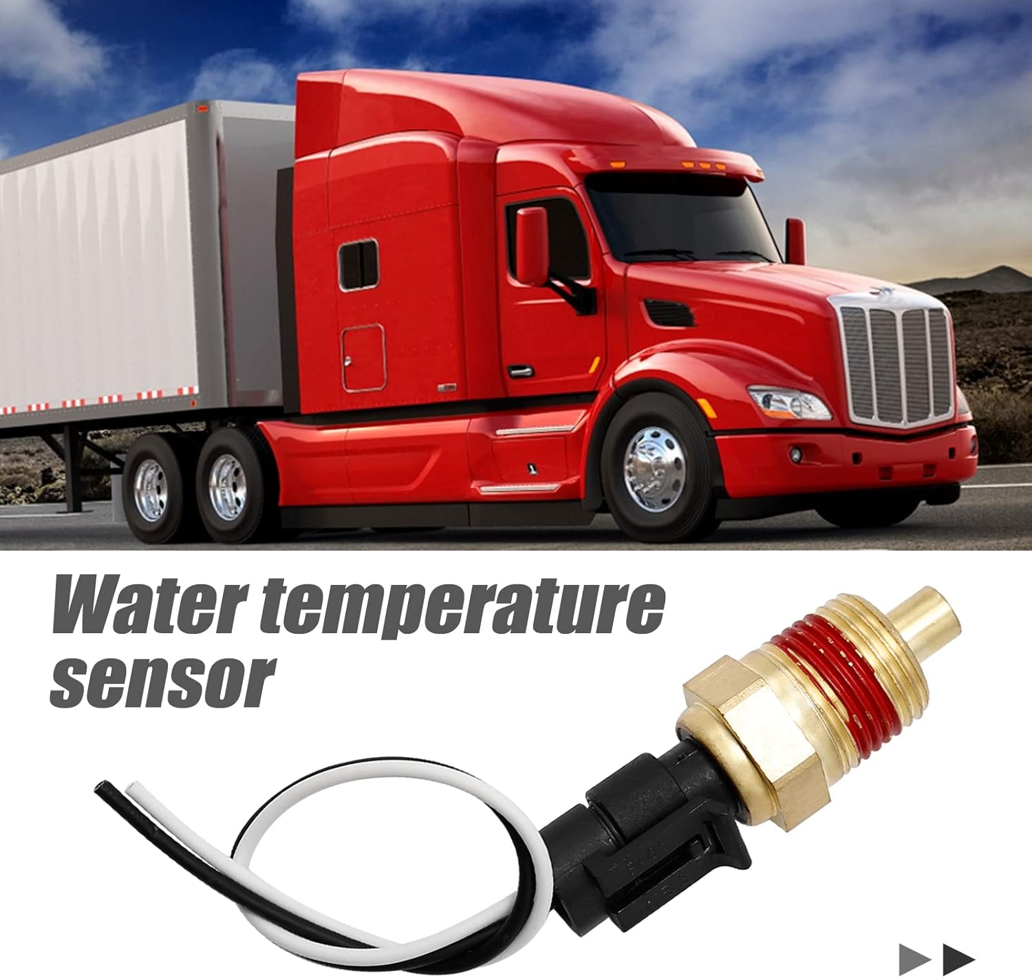 Sensore di temperatura dell'olio differenziale 505-5401 Q21-1002 per Kenworth T660 T800 T600A Peterbilt 379 1/2in-14 NPT 5055401 Q211002  34