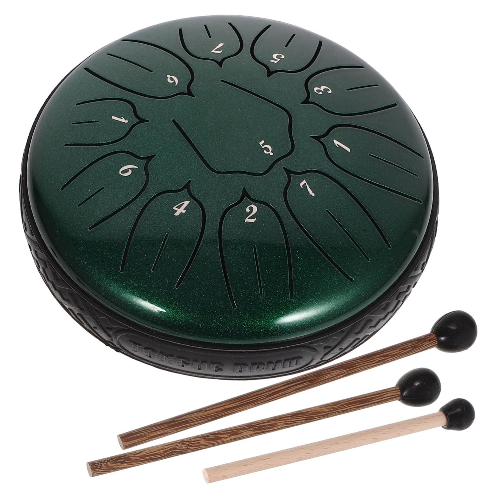 Holibanna 1 Set Tongue Drum for Elegant Percussion Instrument for Beginners present for Music Enlightenment and Development