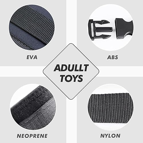 Miniatura 3 de BDSM - Juego de restricciones sexuales de servidumbre, juguetes de resistencia sexual, bandas de resistencia sexual para mujeres, correas de cama de