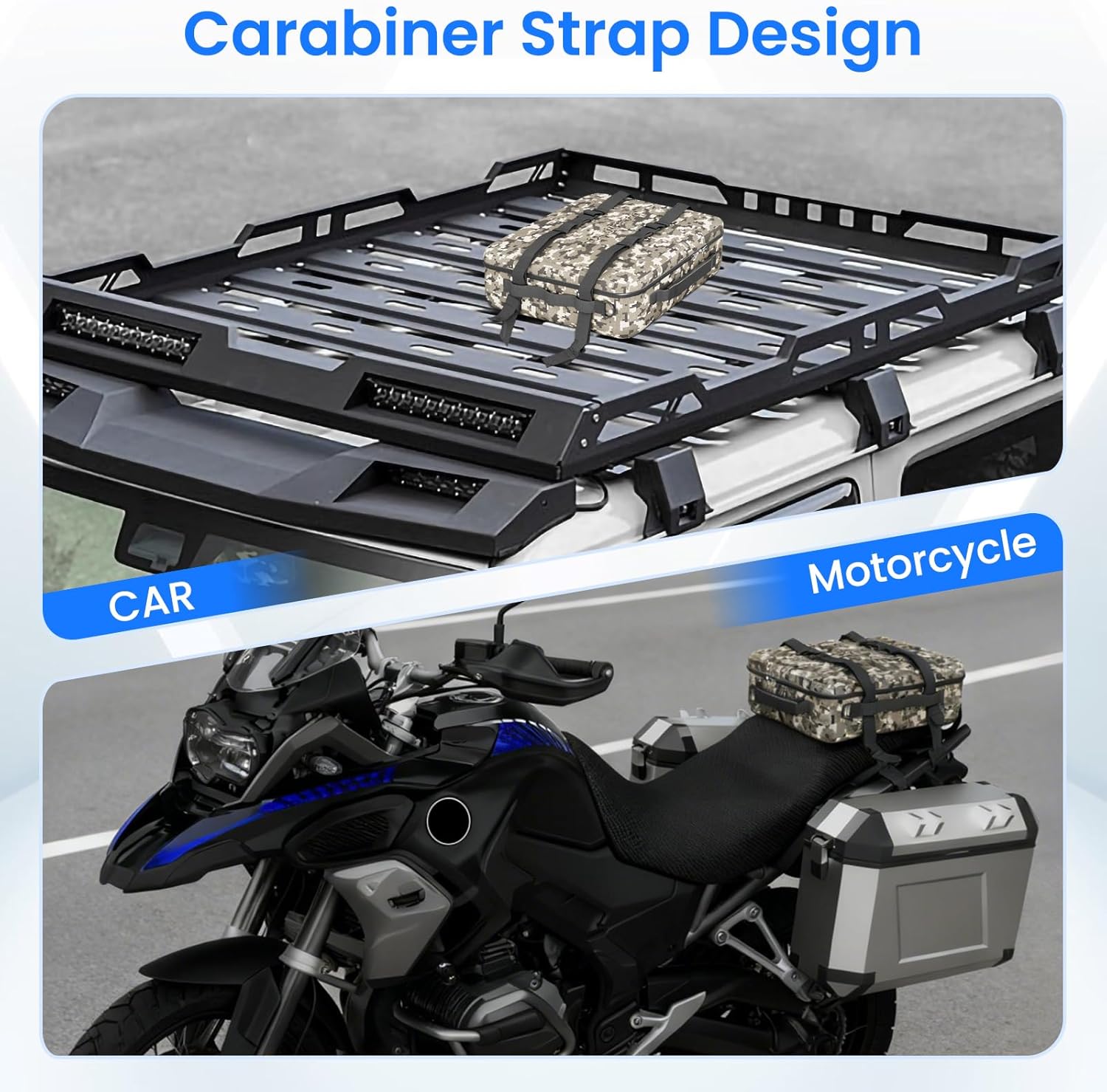 for Starlink Mini Case, Starlink Mini Travel Case Carrying Hard Bag Waterproof for Power Supply,Ideal for Travel and Camping(Camouflage)