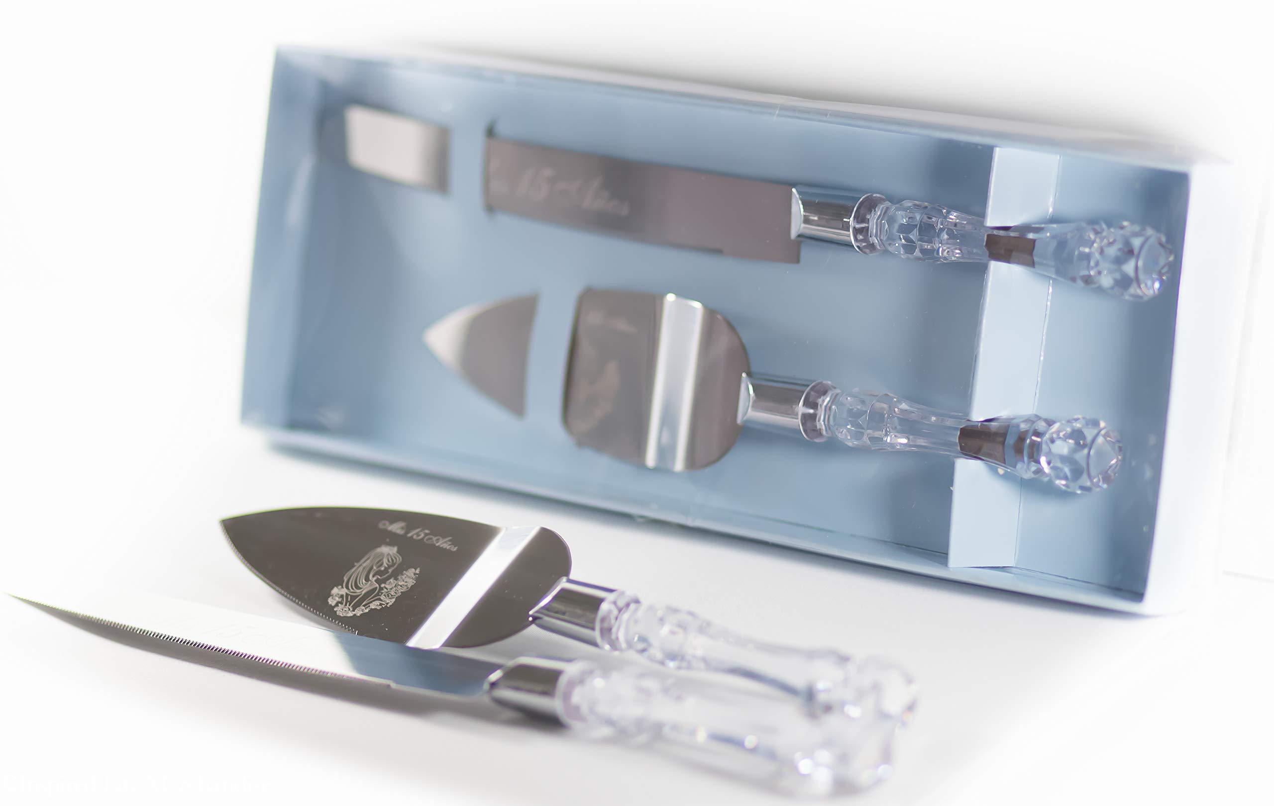 Buy HWTONG Cake and Server Set I Mis Quince Anos Birthday Cake Cutter