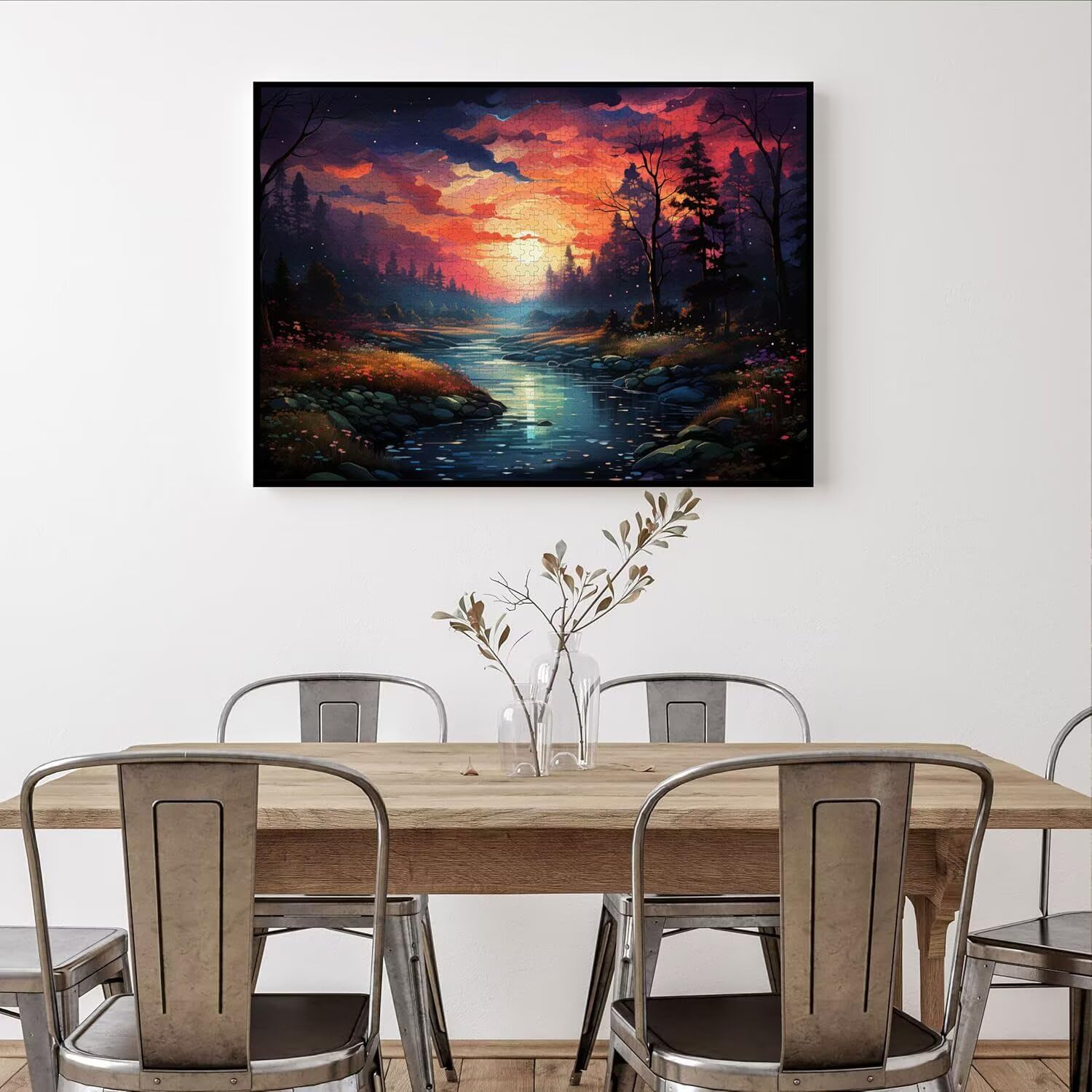 Puzzle 4000 Pezzi Sole calante Puzzle Classici per Gioco Familiare, n-452 | Impossibile Puzzles, Intrattenimento Creativo, Rilassamento e Intelligence, Regalo per Amore e Amico, Decorazioni Casa, Vista