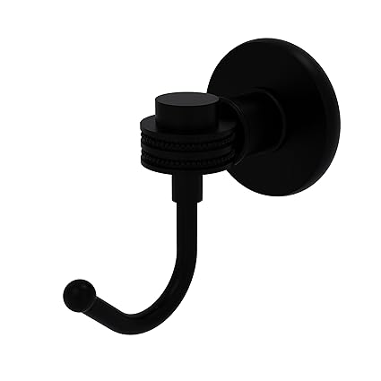 Allied Brass 2020D-BKM Continental Collection Utility Hook, Matte Black