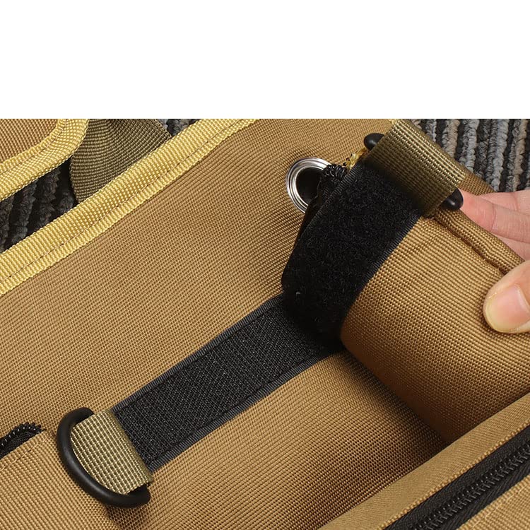 zalati Tool Bag Roll Pouch Wrench Organizer with 2 Detachable + 4 Big Pocket for Electrician Carpenter or Mechanic Worker Easy to Carry - Image 4