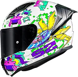 Capacete Masculino Feminino Moto Ls2 FF810 Vigo Space Roxo