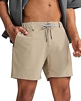 MaaMgic Men's 5-7 Inch Quick Dry Amphibious Shorts - Multi-Pocket Hybrid Casual Sports for Swimming & Hiking