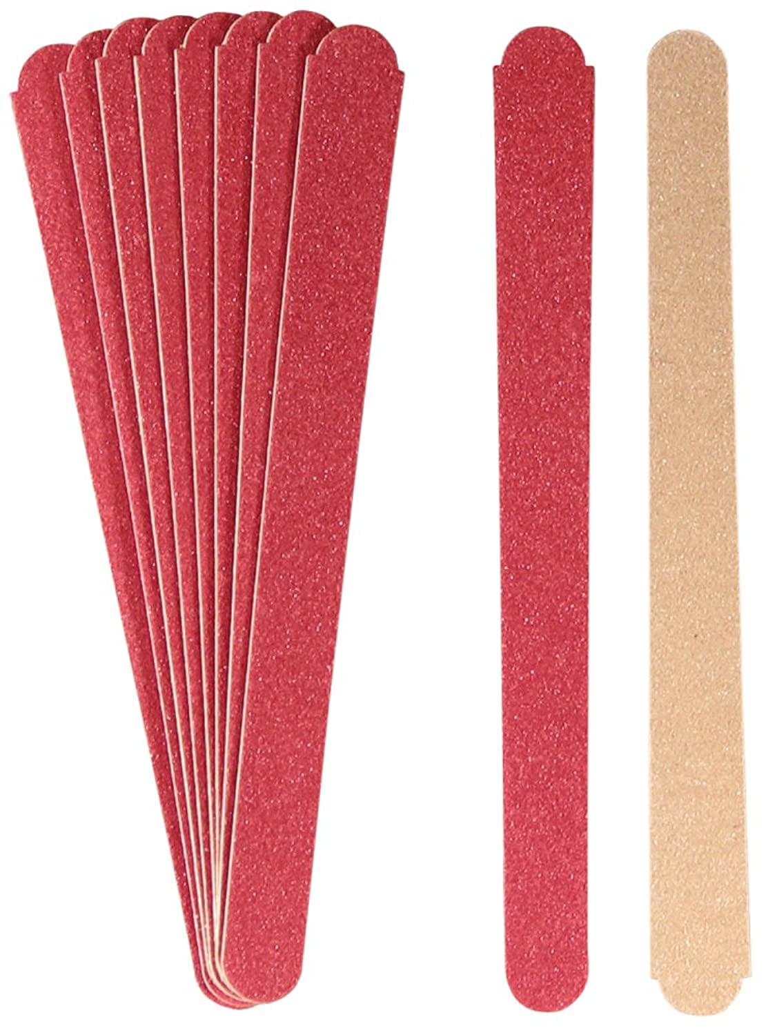 TITANIA Sand-Nagelfeilen, 10 Stück – Grob & Fein, Ideal Zum Formen Und Glätten Der Nägel