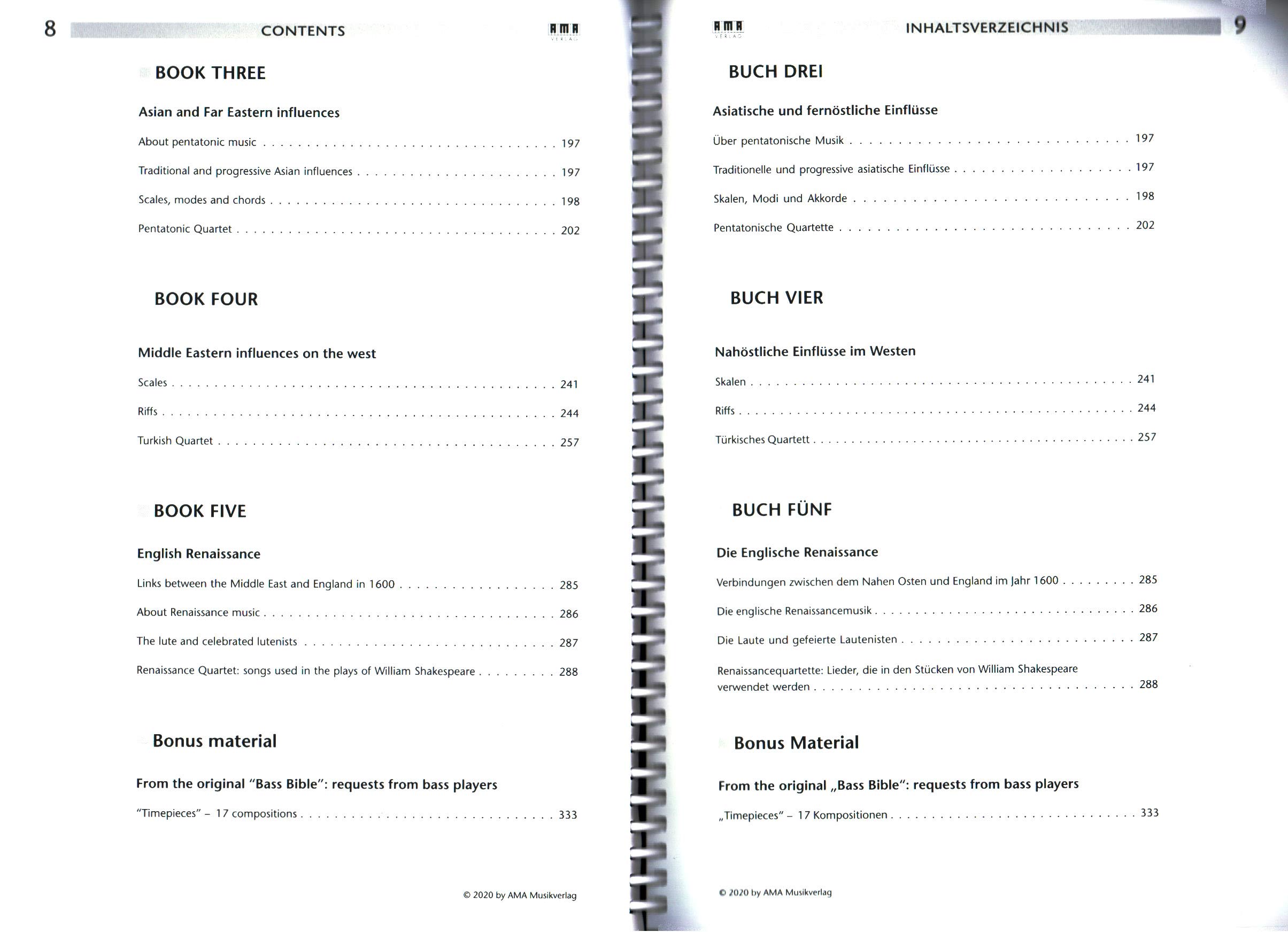 Bass Bible 2 (English/Deutsch) - Autor Paul Westwood - Buch mit 3 CDs und Denlop Plek - Ama Verlag 610560 4018262105605