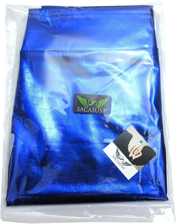 SACASUSA Shiny Stretchy Metallic Liquid Wet Look Mini Skirts 10 Colors - Image 4