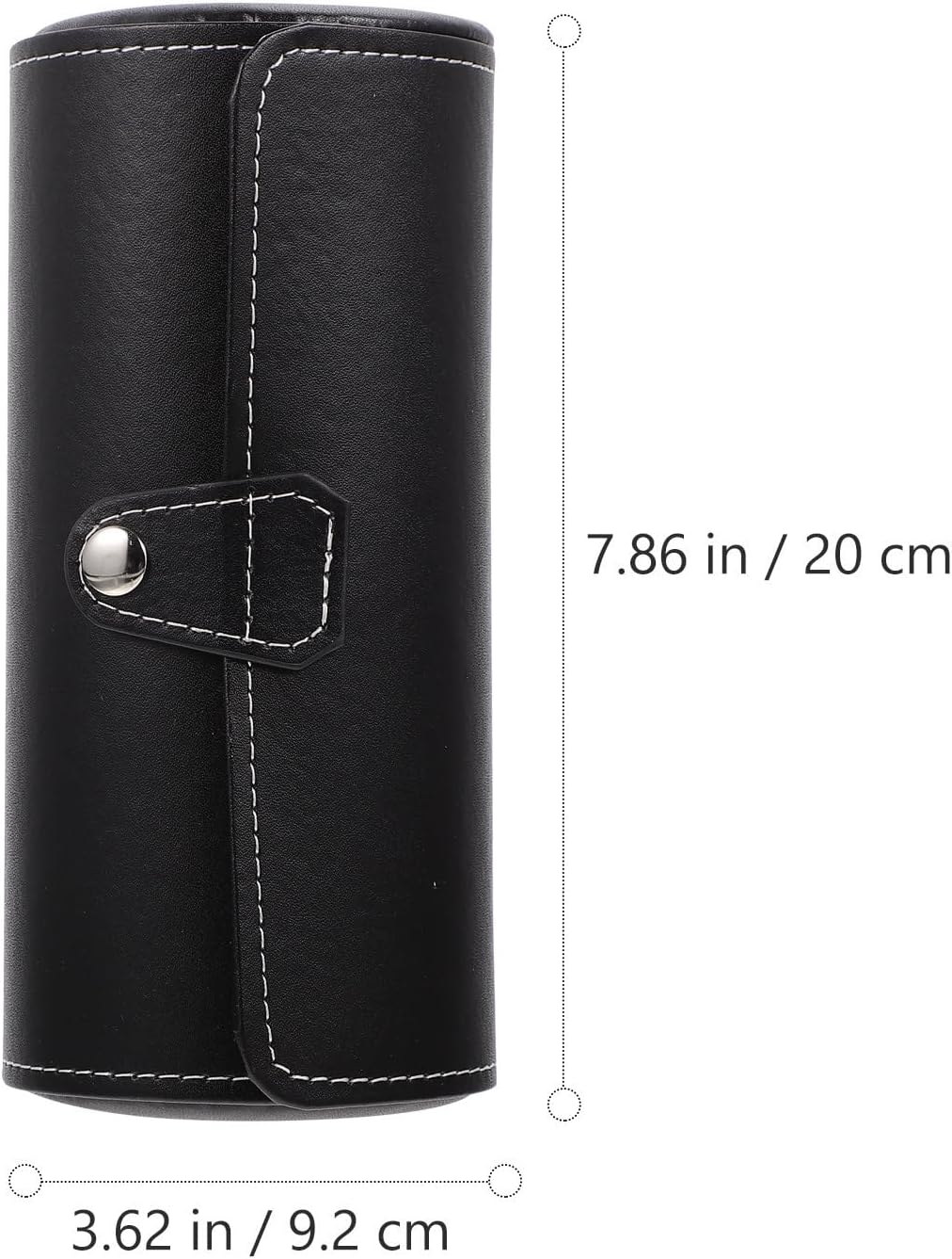 VALICLUD Watch Display Case 3 Slots PU Portable Organizer for Collectors