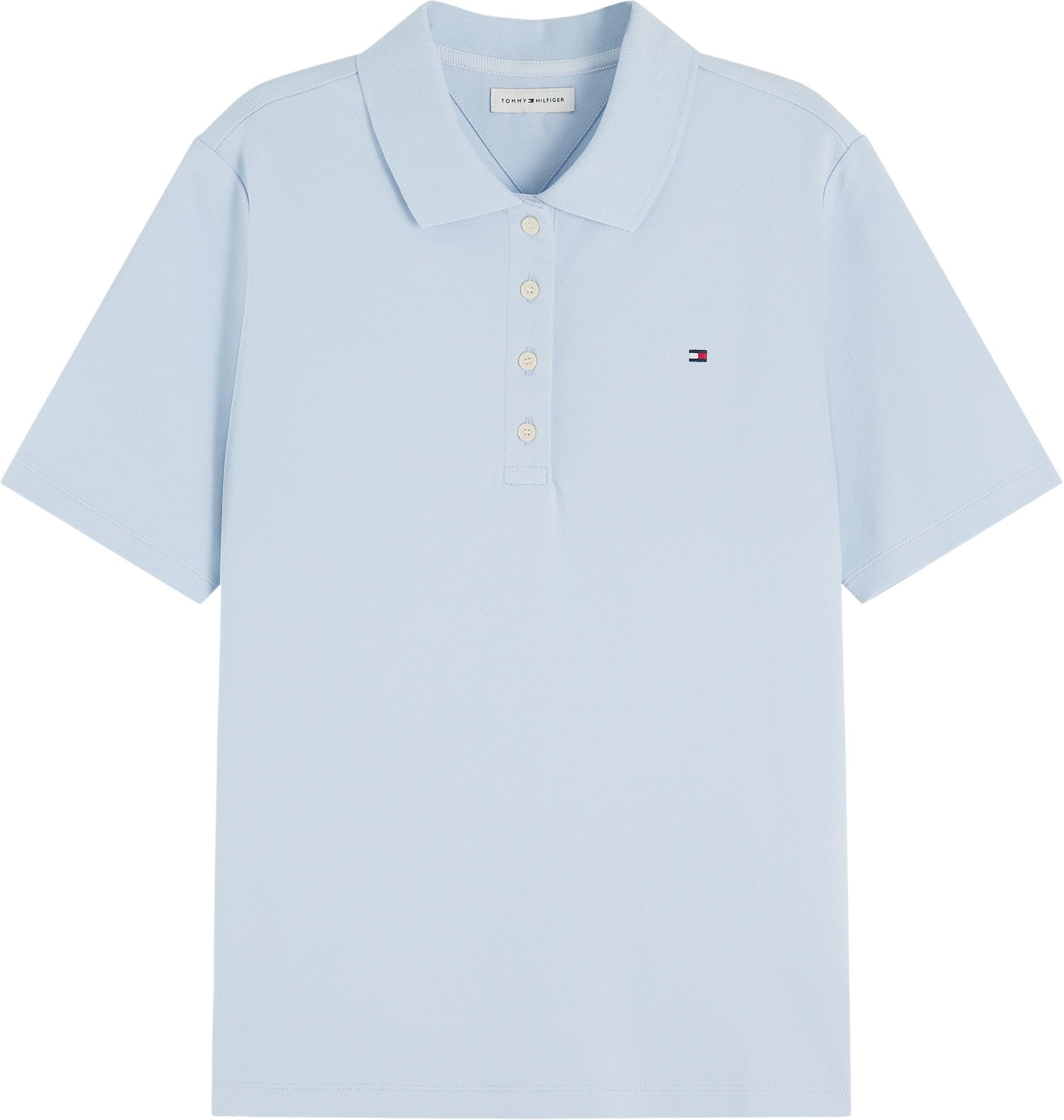 Tommy Hilfiger Damen Poloshirt Kurzarm Regular Fit – Bild 5
