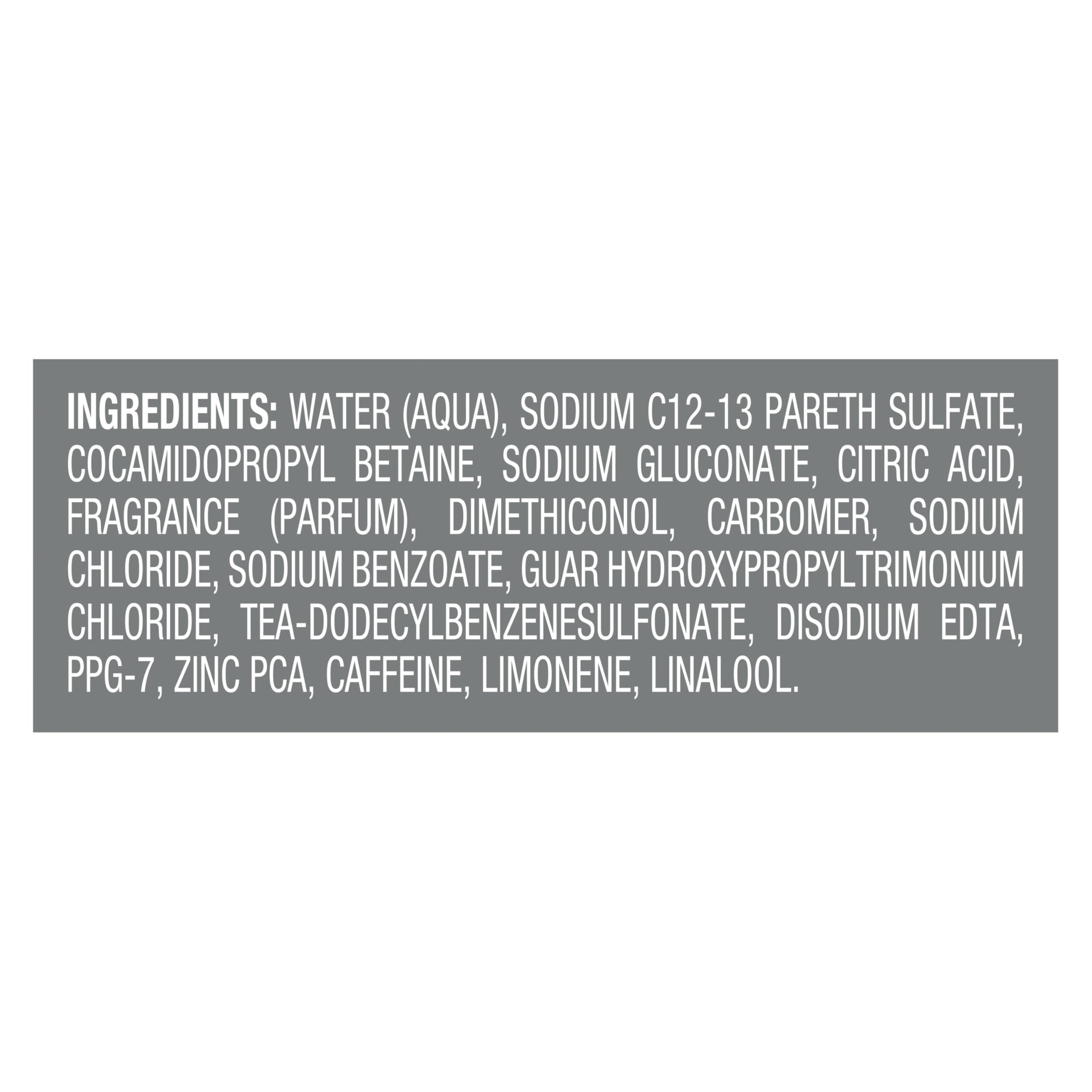 Dove Men+Care Shampoo 1 ct Hydration Fuel to Seal Moisture & Smooth Hair, with Caffeine, 18 FL OZ