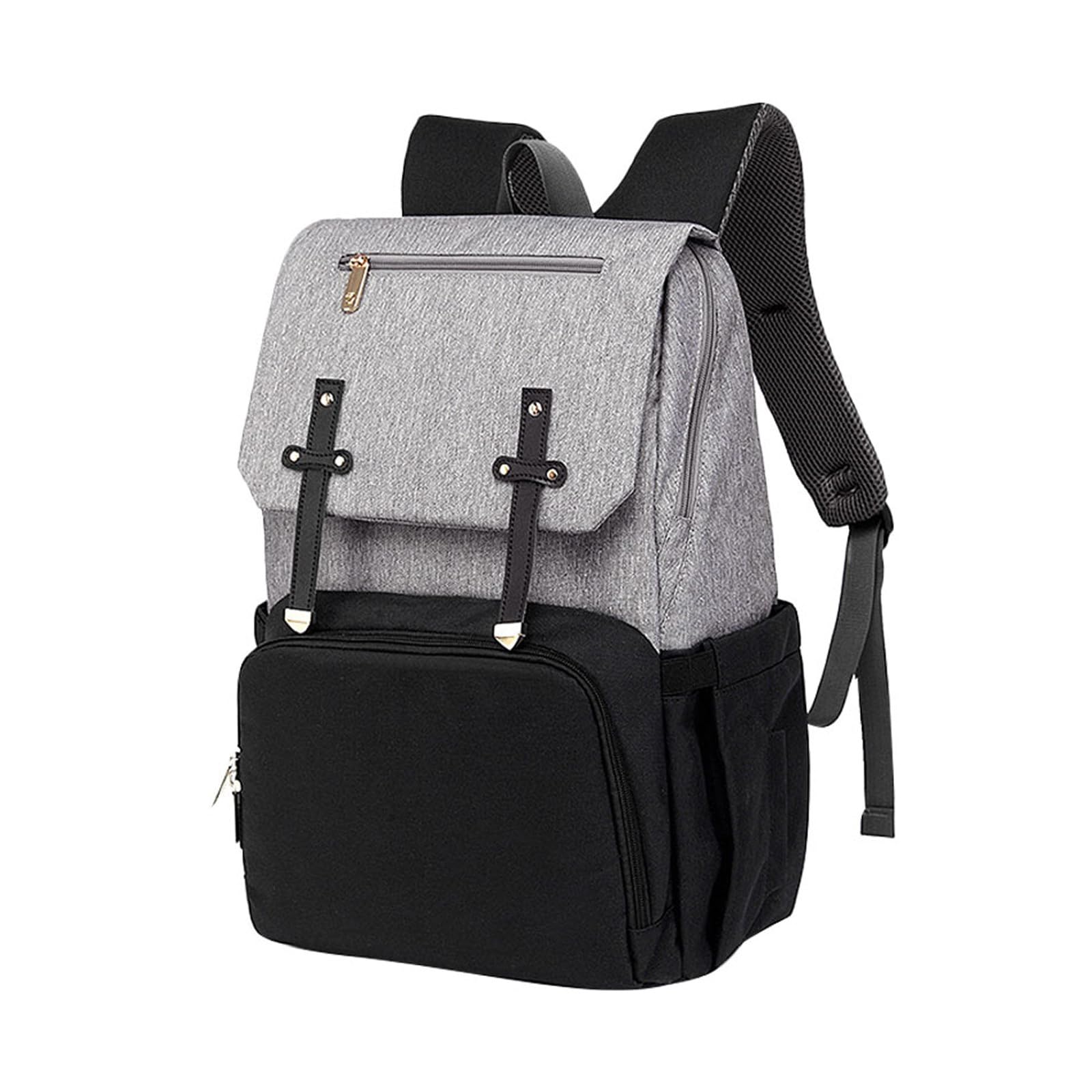 Große Doppelte Schultertasche Wickelrucksack aus Oxford Stoff mit Großer Kapazität und Multifunktionalem Design für Ausflüge und Unterwegs für Mütter