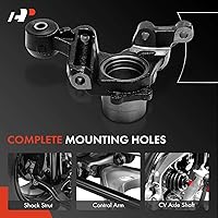 Vista 7 de A-Premium Manguito de dirección de suspensión trasera derecha compatible con Subaru Forester 2001-2007, Impreza 2001-2007, lado del pasajero