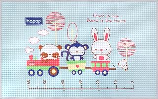 Hopop Air Filled Rubber Mat | Multipurpose Waterproof for Baby Massage or Diaper Change | 100% Soft Natural Rubber Baby Fl... Price In India