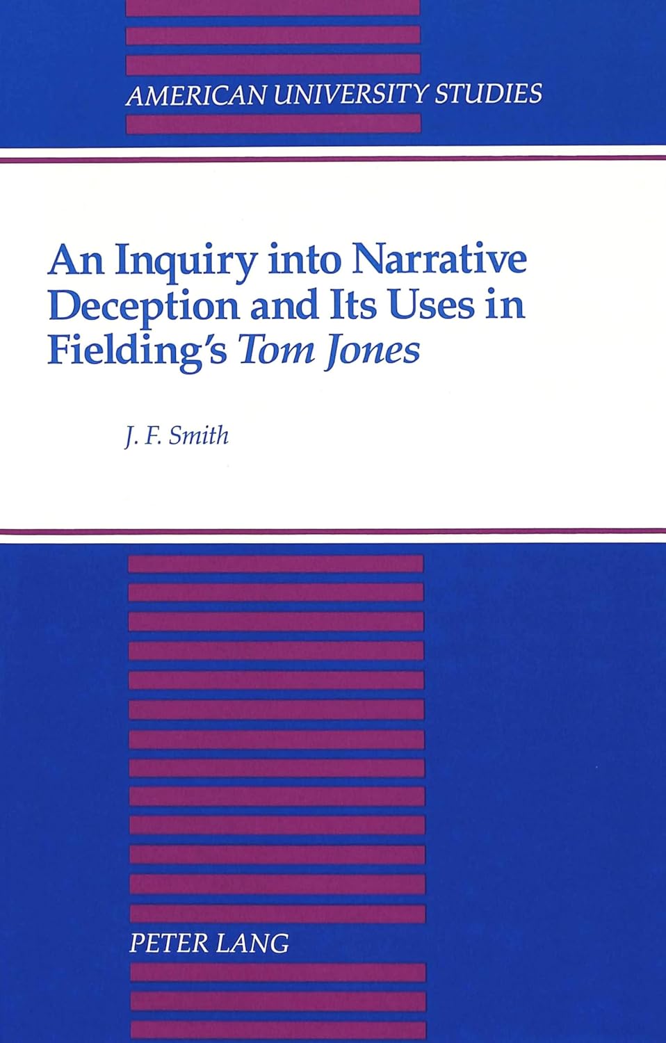 Amazon.com: An Inquiry into Narrative Deception and Its Uses in ...