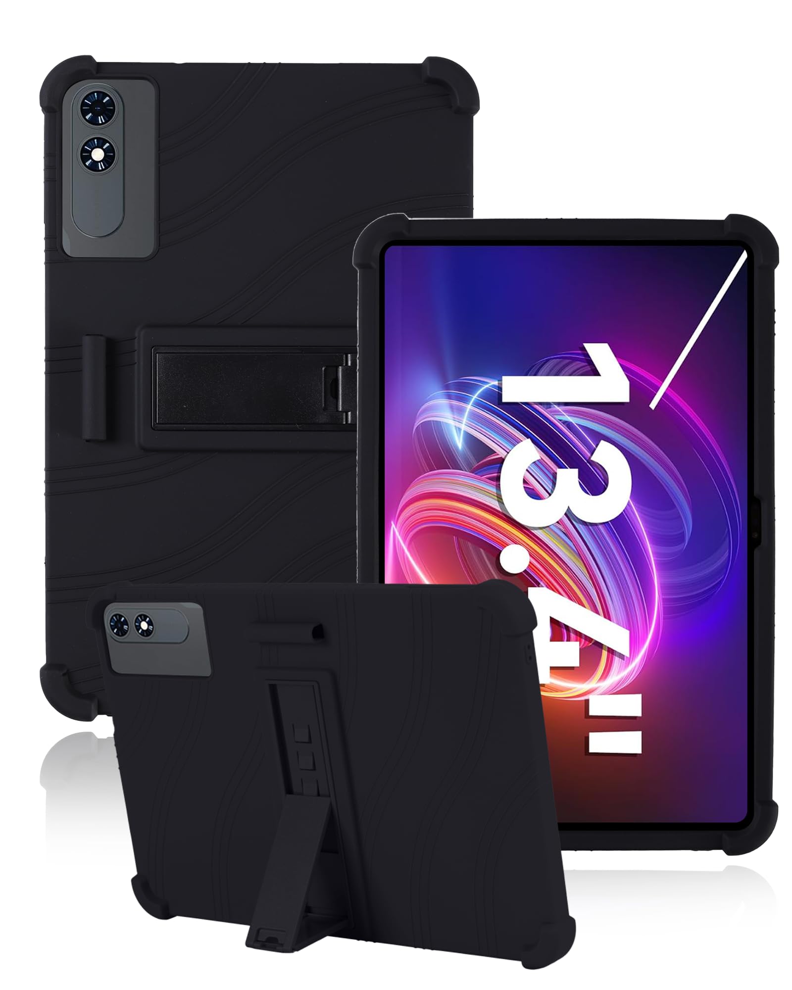 Coque silicone Tabwee T60 Pro 13,4 2025 antichoc noir - 8