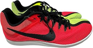 Nike Men's Zoom Rival Distance Track & Field Running Spikes Shoes Bright Crimson/Black/Volt/White #DC8725-601 - Size Mens 10