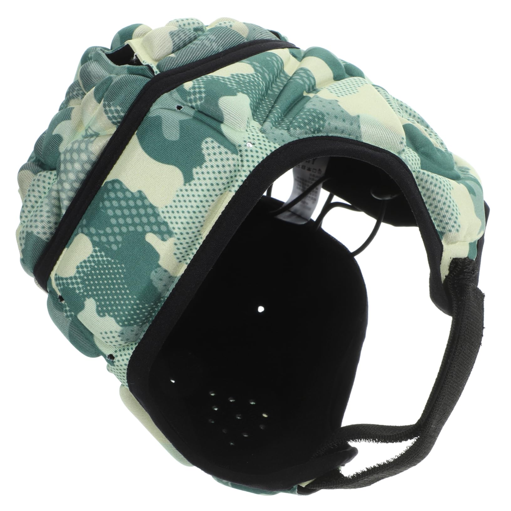 VANZACK 2piezas Casco De Rugby y Ligero para Fútbol y Deportes Al Aire Protección para Niño Niña y Adultos Camuflaje