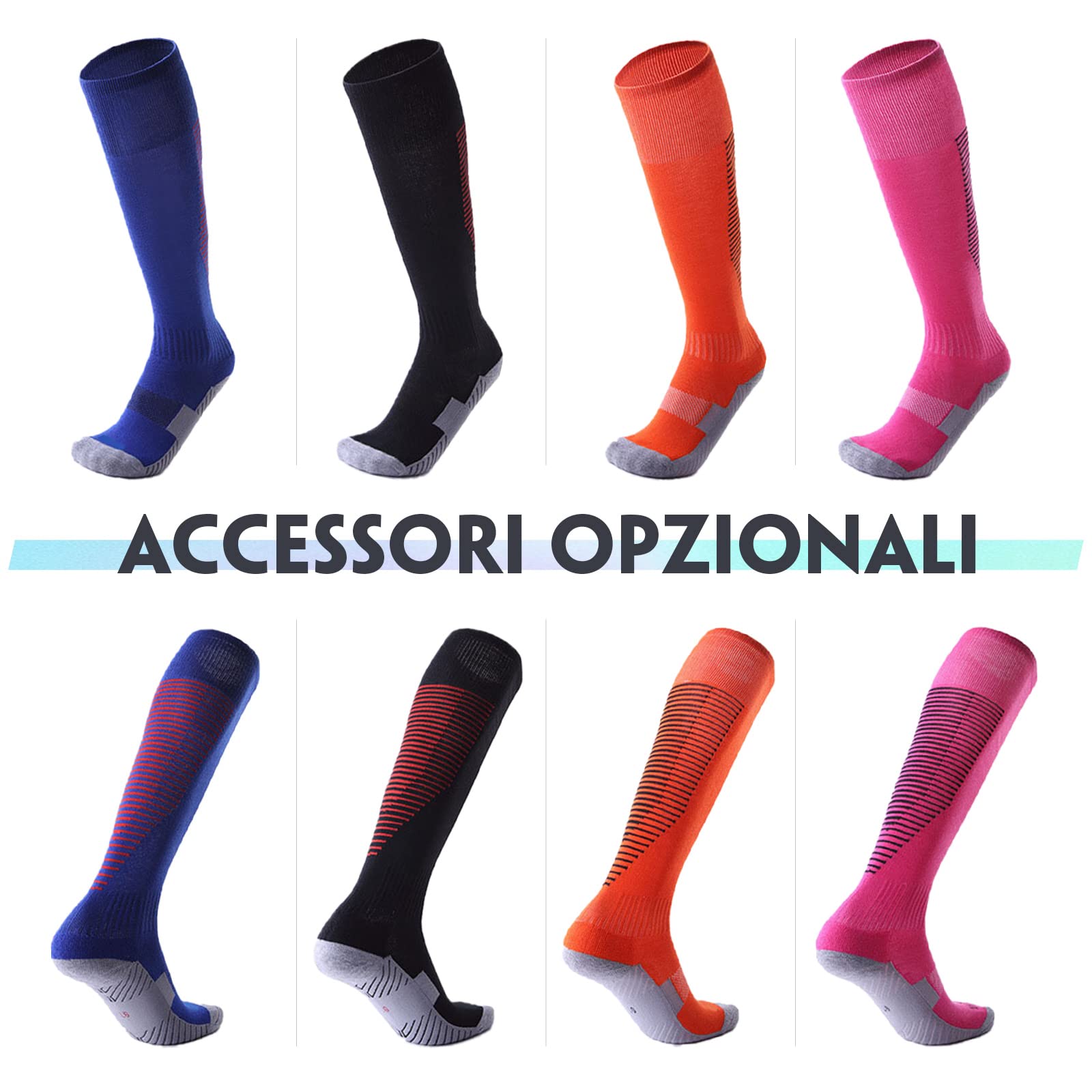 LAIFU Personalizzazione della Maglia Kit, Nome Personalizzabile, Nome della Squadra, Numero, Logo della Squadra,Calcio Maglia Personalizzabile Kit,Unisex Bambini e Adulto