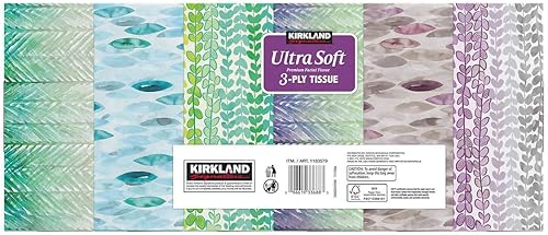 Miniatura 3 de Kirkland Signature - Pañuelo facial ultra suave, 3 capas, 110 unidades, paquete de 12 artículos 1183579