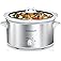 Hamilton Beach 4 Quart Programmable Slow Cooker with Flexible Easy Programming, 5 Cooking Times, Dishwasher-Safe Crock &