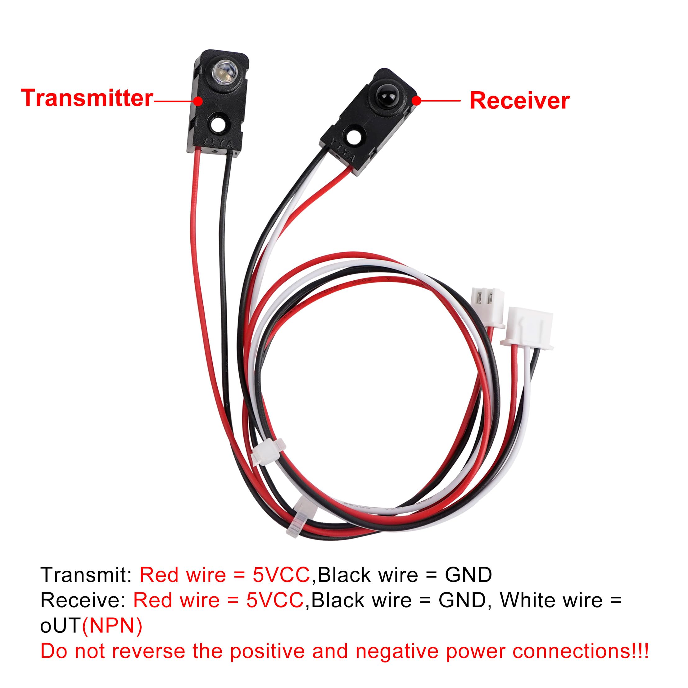 Treedix IR Break Beam Sensor 5MM LEDs Counting Module Split Through-Beam Photoelectric Switch — Amazon image 5