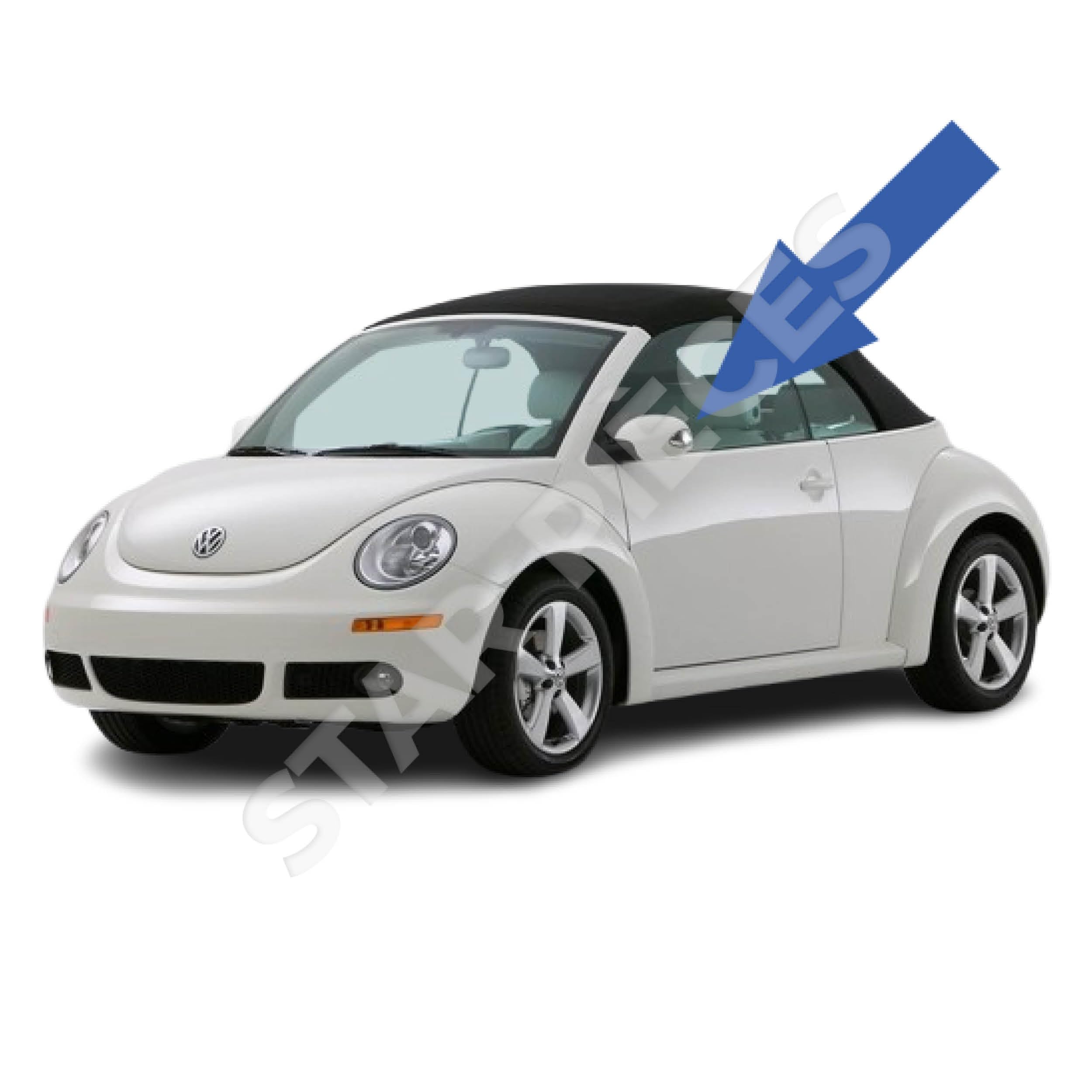 STARKIT PERFORMANCE Elevalunas compatible para New Beetle Cabriolet (2003-2010) DELANTERO IZQUIERDO (conductor). 1Y0837461F, 1Y0837461B