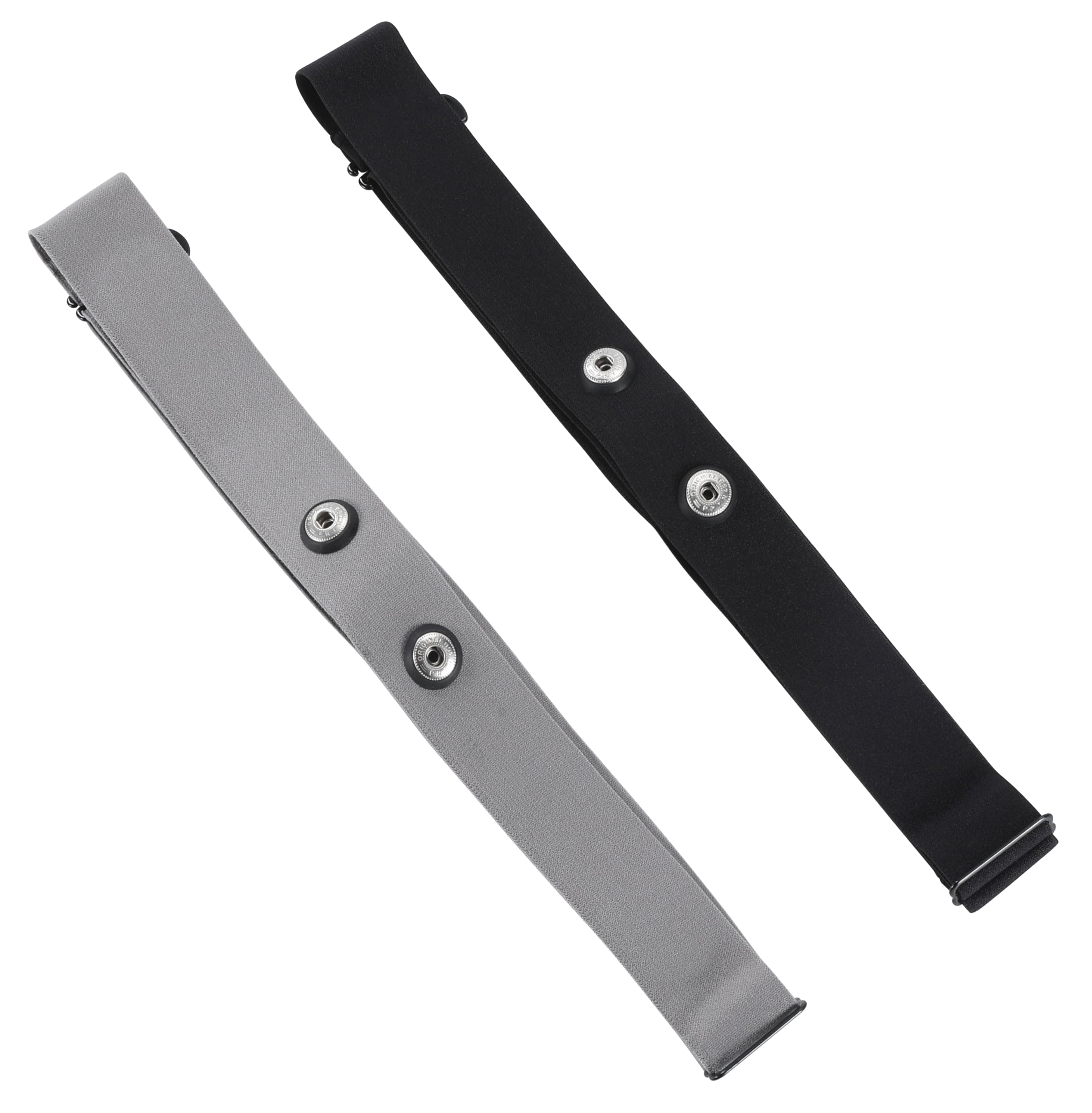 Compatible with Polar H10 H9 H7 H1 Wahoo Tickr Garmin HRM Heart Rate  Monitor Chest Strap,​Black&Gray