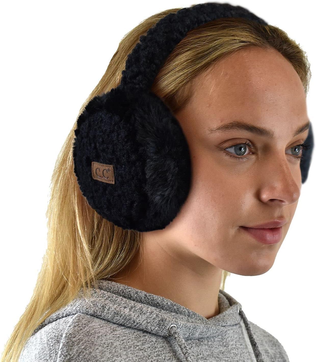 Soft Winter Warm Adjustable Headband Ear Warmer Earmuffs