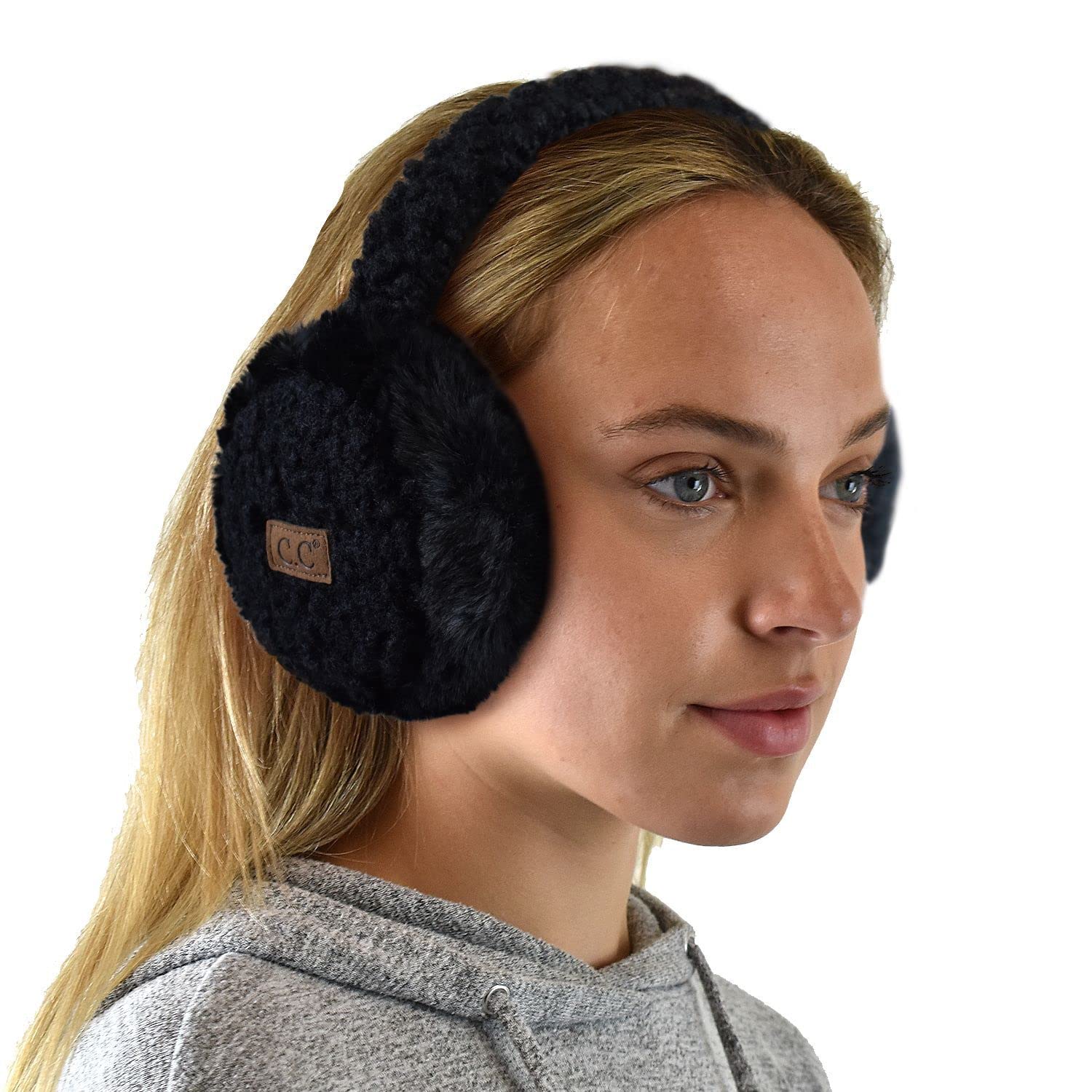 Soft Winter Warm Adjustable Headband Ear Warmer Earmuffs