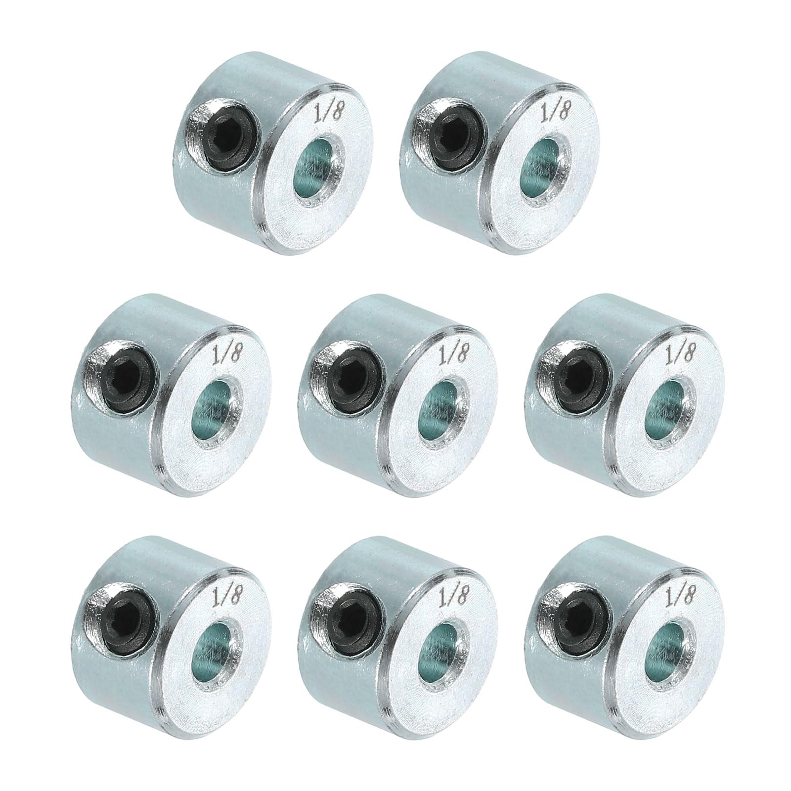 Carbon Steel Shaft Collars - Set of 8 -30