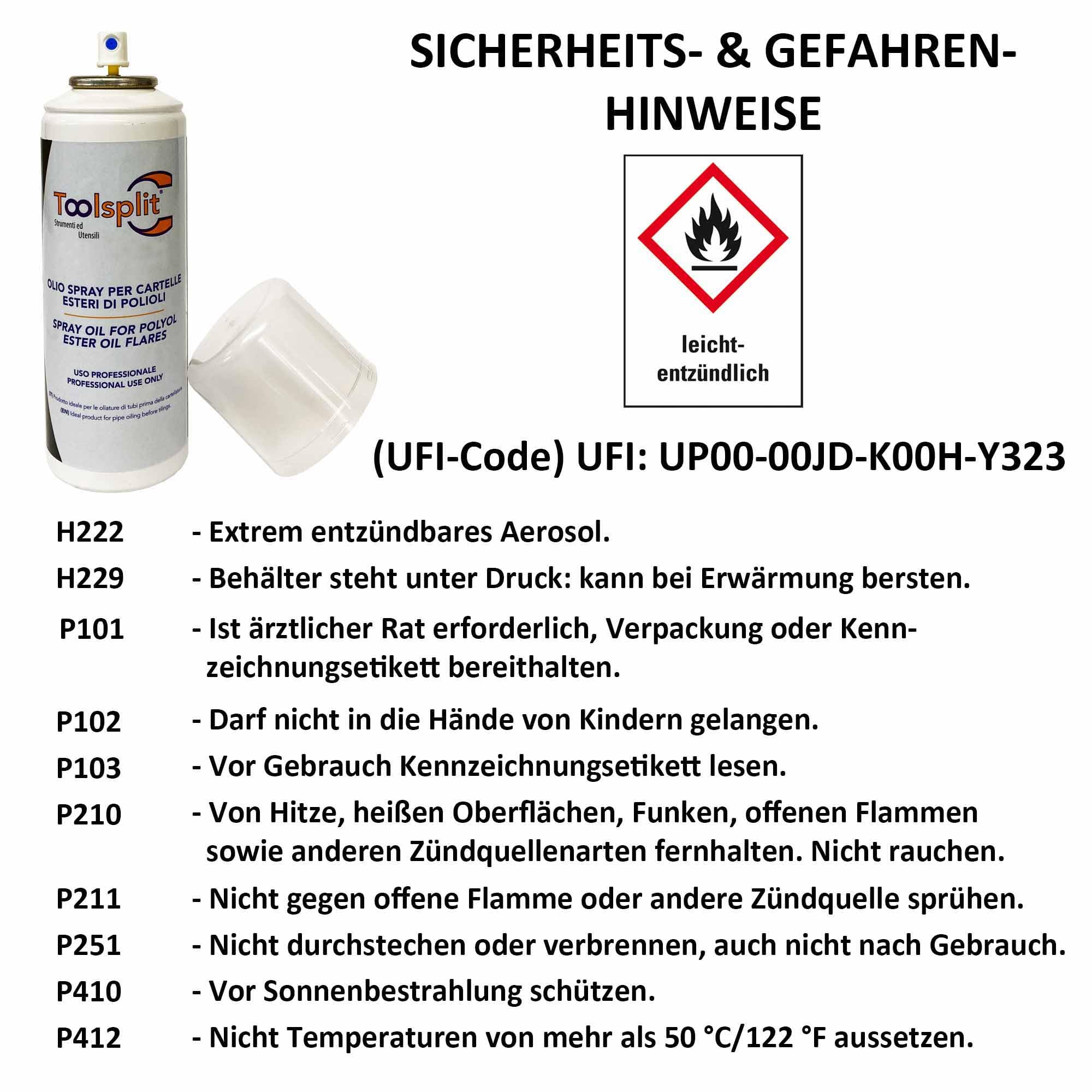 Bördelwerkzeug Profi Zoll/mm im Set mit 200ml Esterölspray