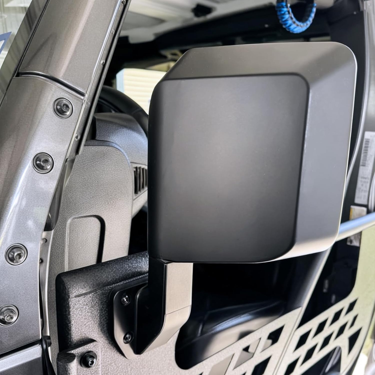 Side View Mirrors for Half Door Tubular Door Compatible with Jeep Wrangler TJ JK JL/Gladiator JT 1997-2024