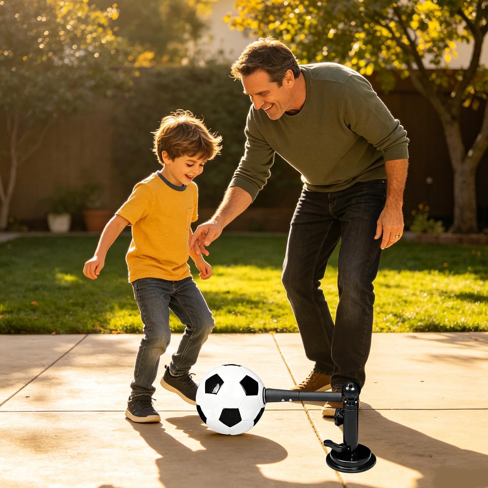 Entrenador de fútbol, desarrollo de velocidad y agilidad, 42 x 22 x 12,5 cm, equipo de práctica de patada de fútbol. Herramienta de entrenamiento de agilidad de fútbol, mejora de entrenamiento en
