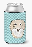 Vista 248 de Caroline's Treasures BB1293LITERK Tablero de ajedrez verde lima Weimaraner Botella de vino Hugger Funda Enfriadora Abrazador Lavable a Máquina